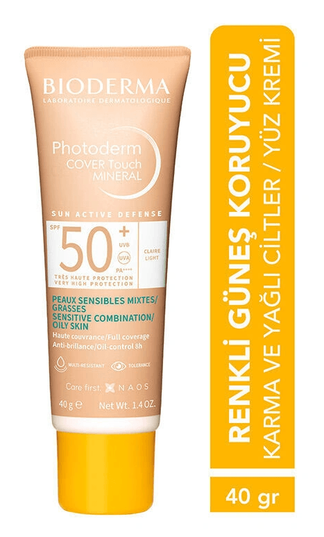 BIODERMA Photoderm Cover Touch Mineral SPF 50+ 40 gr