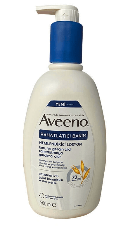 Aveeno Rahatlatıcı Bakım Nemlendirici Losyon Kuru ve Gergin Ciltler 500 ml