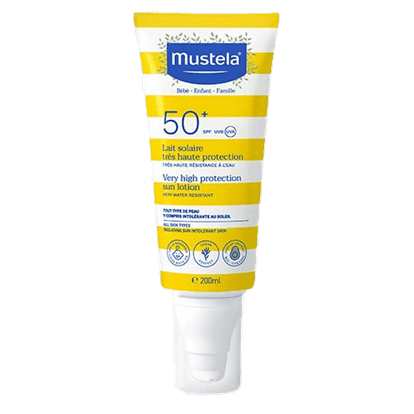 Mustela SPF 50+ Çok Yüksek Koruma Faktörlü Güneş Losyonu 200 ml