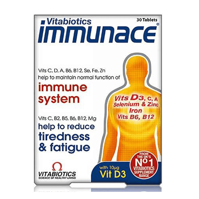 Vitabiotics İmmunace İmmune System 30 Tablet