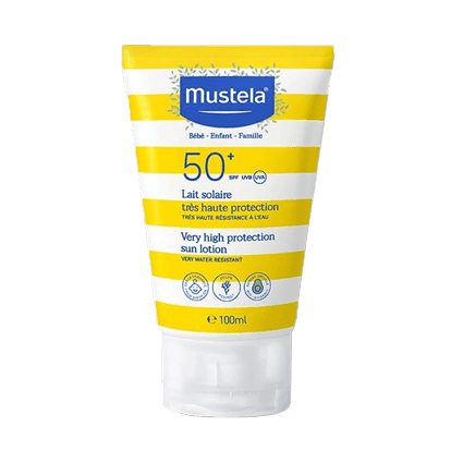 Mustela SPF 50+ Çok Yüksek Koruma Faktörlü Güneş Losyonu 100 ml