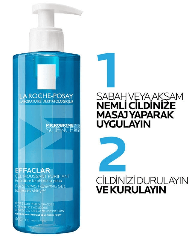 La Roche-Posay Effaclar Jel Yüz Temizleme Jeli 400 ml