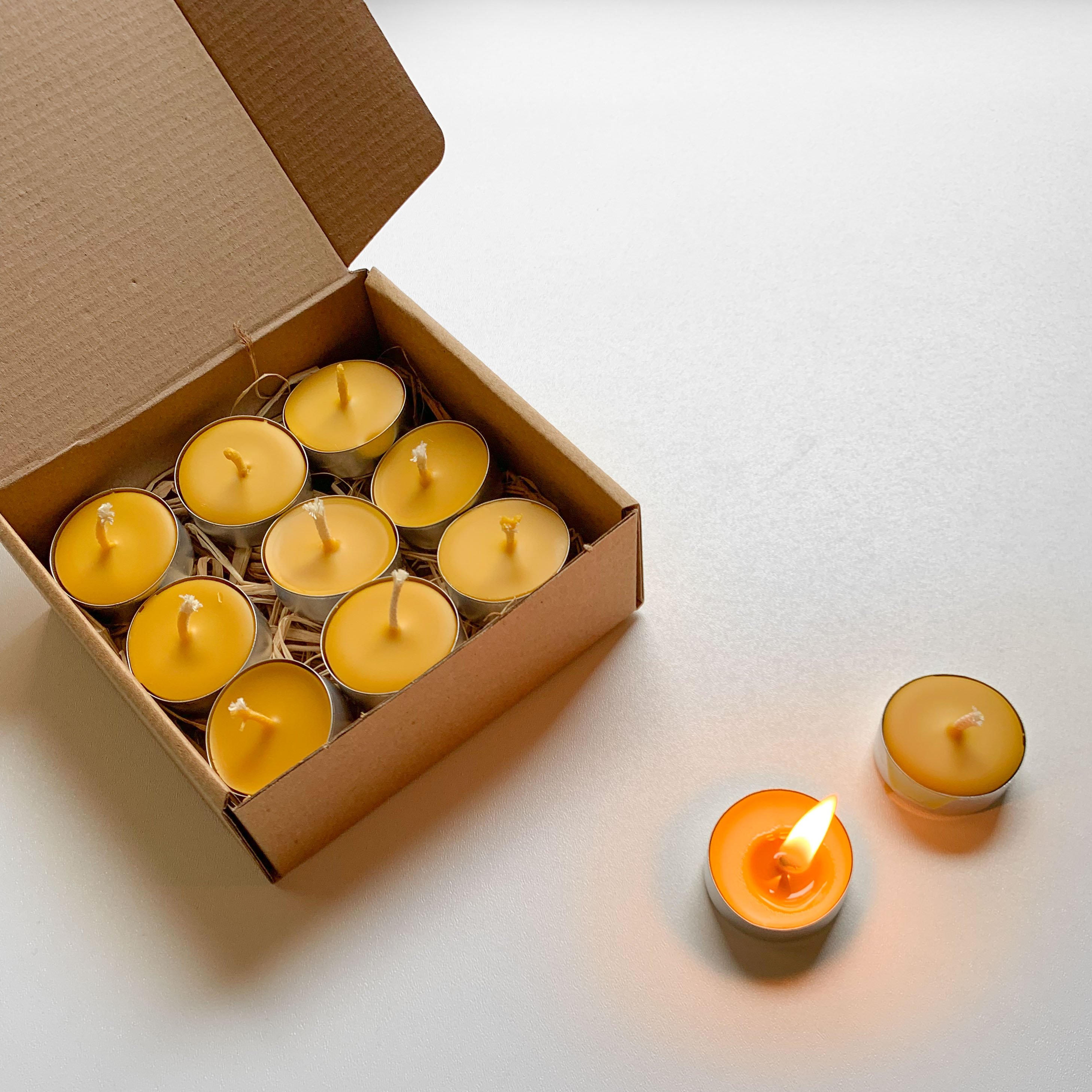Tealight Beeswax Candles
