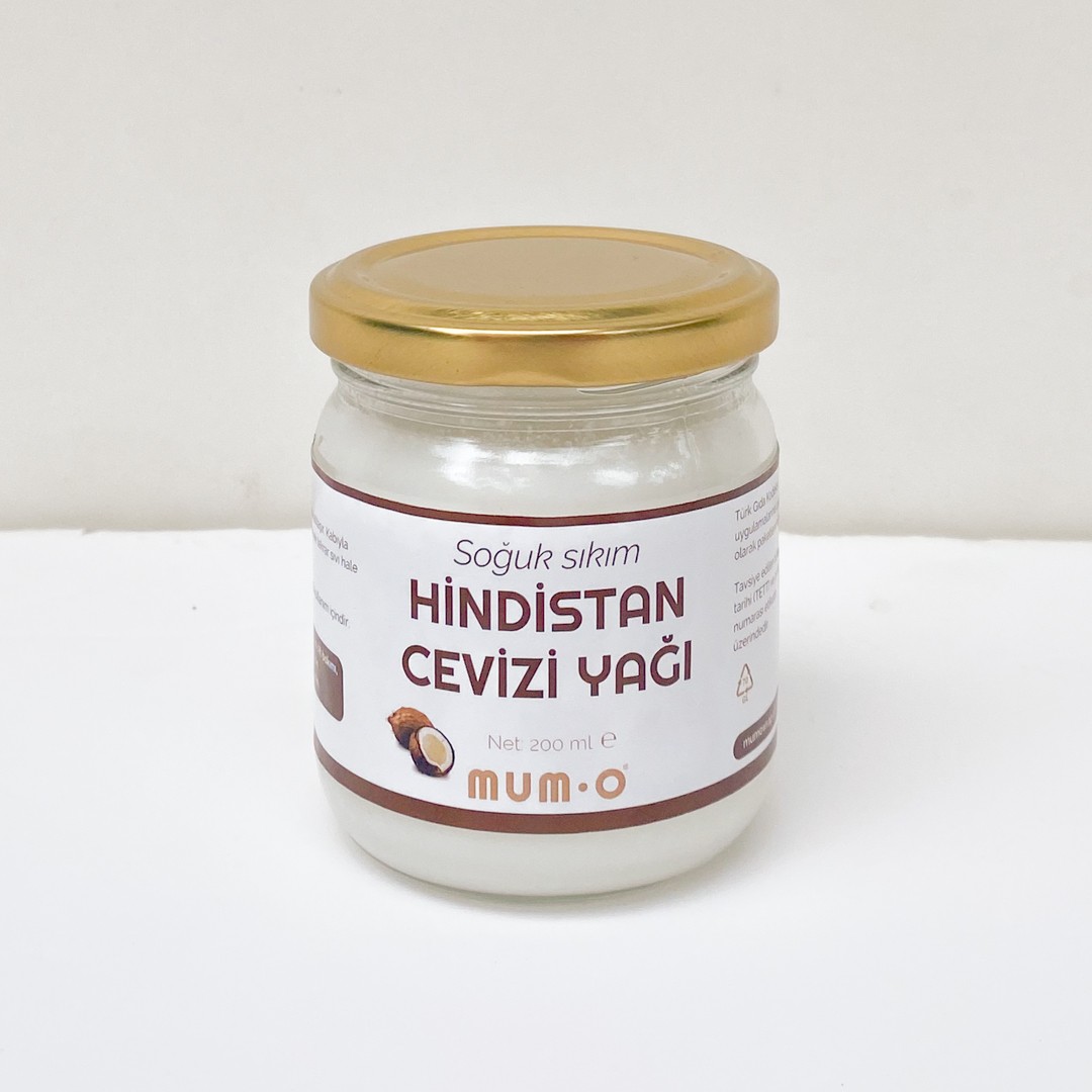 Soğuk Sıkım Hindistan Cevizi Yağı - 200 ml