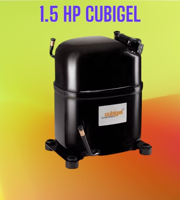 CUBİGEL Kompresör 1 1/2Hp MS 34 TB R404A (1.5 HP)