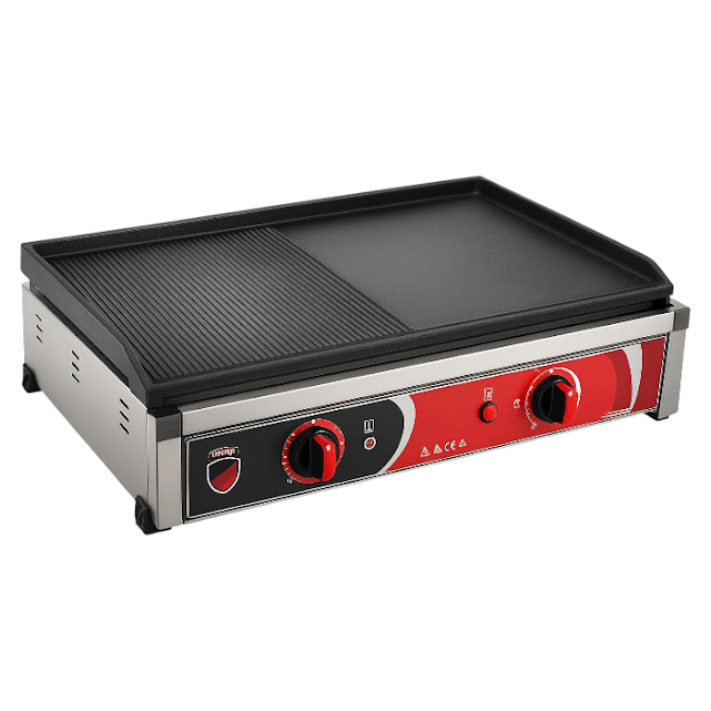 Silverinox Döküm Izgara, Elektrikli, 70 cm