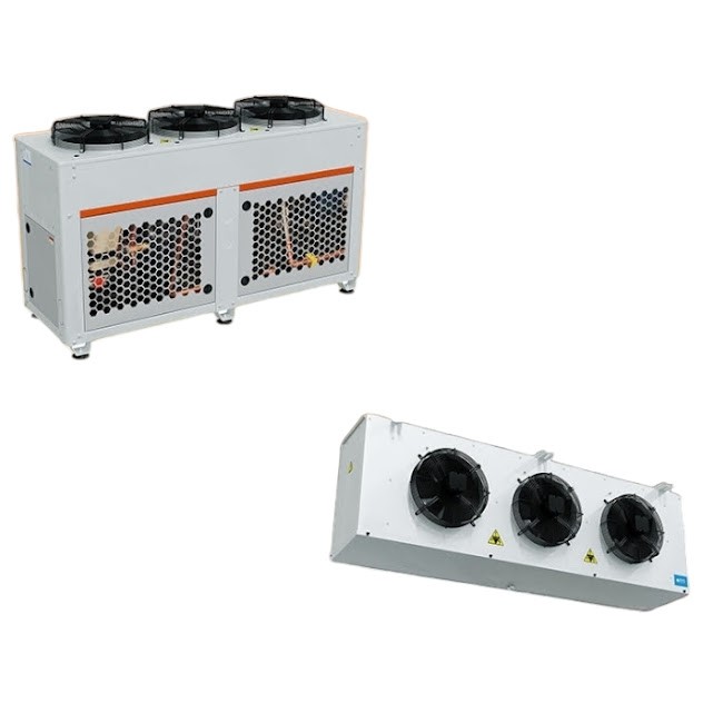 20 HP (0°/-18°) 380 V Dorin Frascold Komp.lü Soğutma Grubu (Dış Ünite + Kumanda + İç Ünite) Kompresör,Motor,