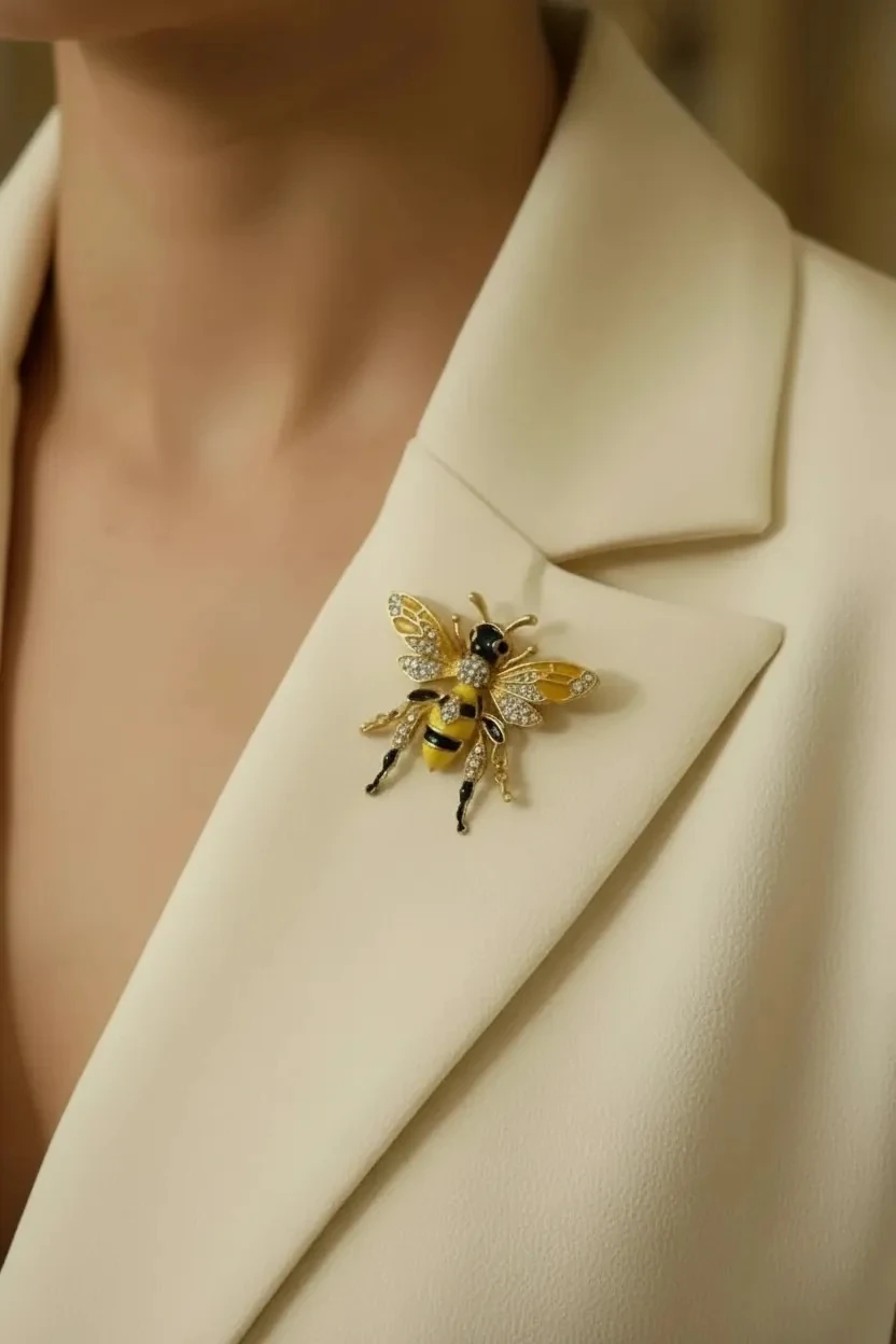 Arı Figürlü Broş