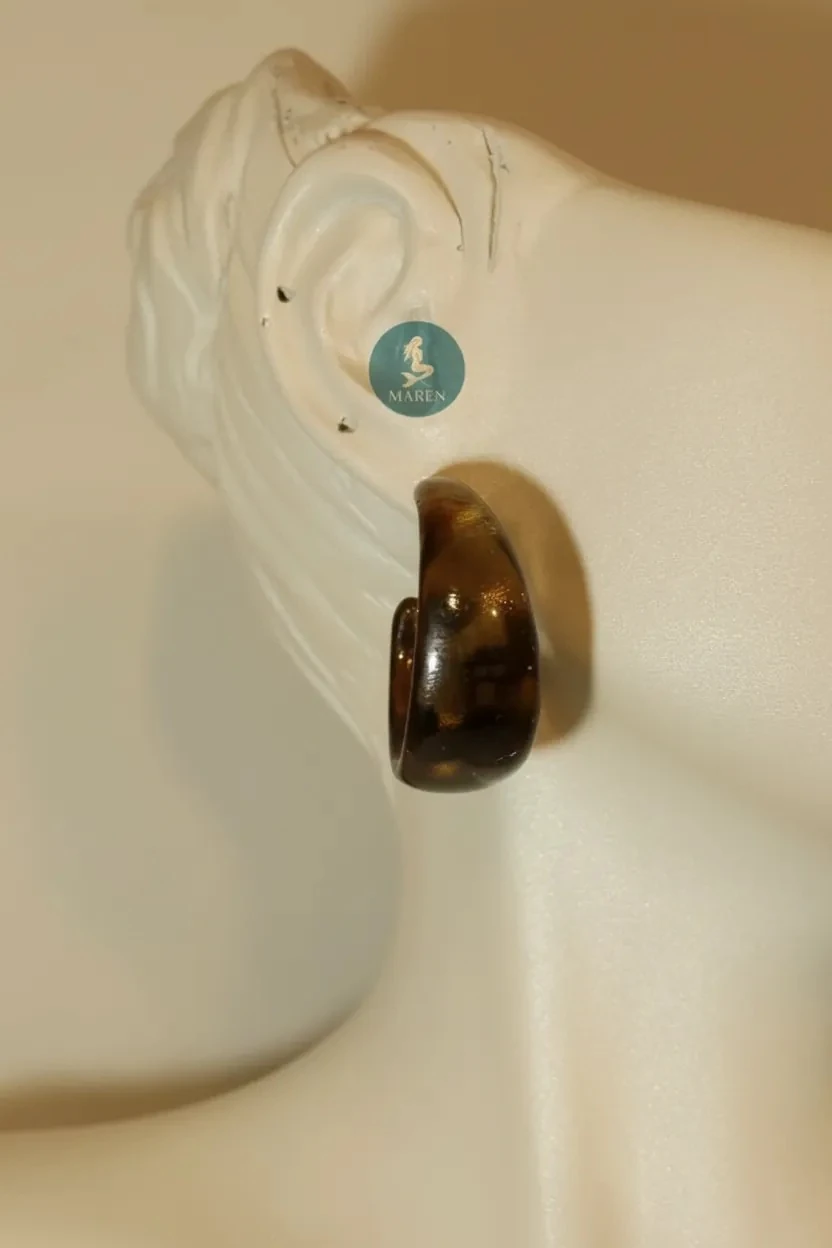 VIP CCB Kemik Halka Küpe