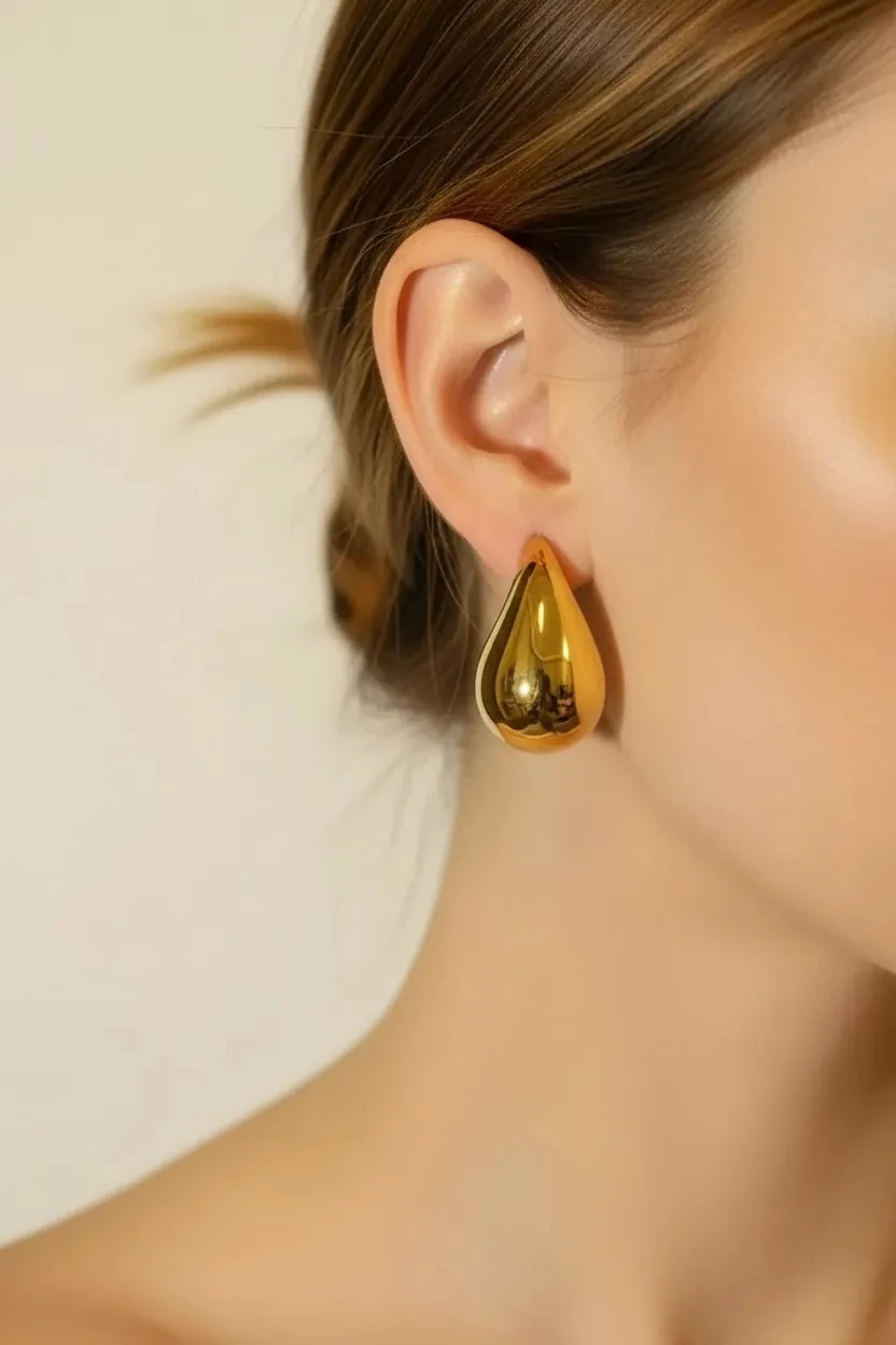 VIP CCB Gözyaşı Damlası Küpe