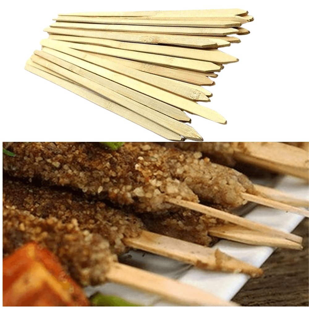 Adana Çöp Şiş 25 cm 20'li Dayanıklı ve Ekonomik Kebap Şişi
