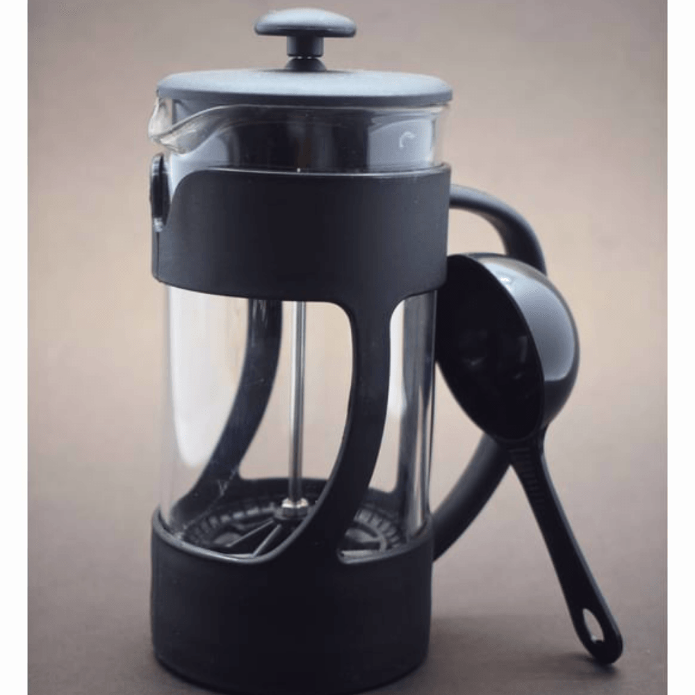 French Press - Ölçü Kaşıklı Filtre Kahve ve Bitki Çayı Demliği 350 ML