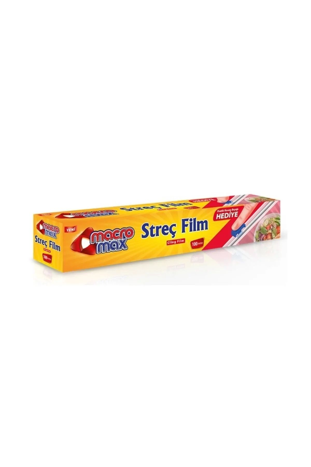 Streç Film 100 Metre Kesme Bıçağı Hediyeli