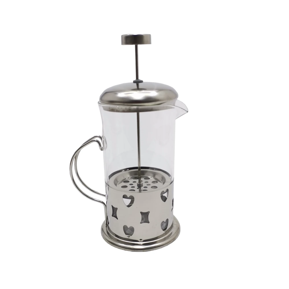 Metal French Press Filtre Kahve ve Bitki Çayı Demliği 350 ML