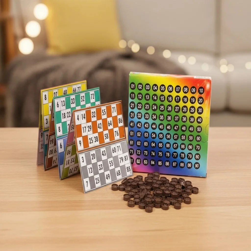 Yılbaşı Tombala Eko Oyun Seti Kutulu Aile Oyunu