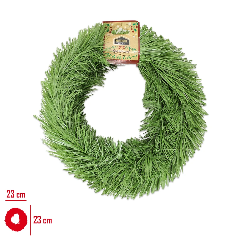 5 Metre Çam Ağacı Garland Süs Tel İçli Yılbaşı Çelenk Dekor