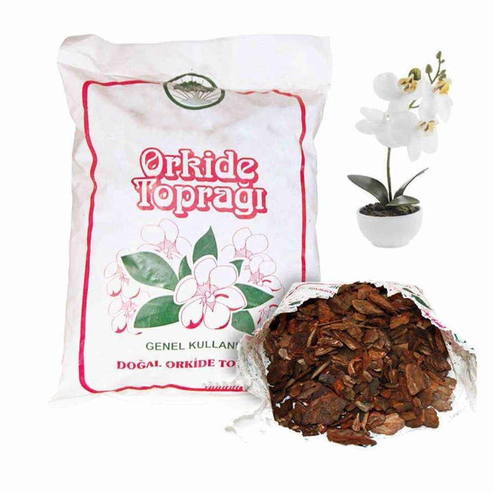 3 Litre Orkide Bitki Toprağı Özel Karışım Saksı Toprağı