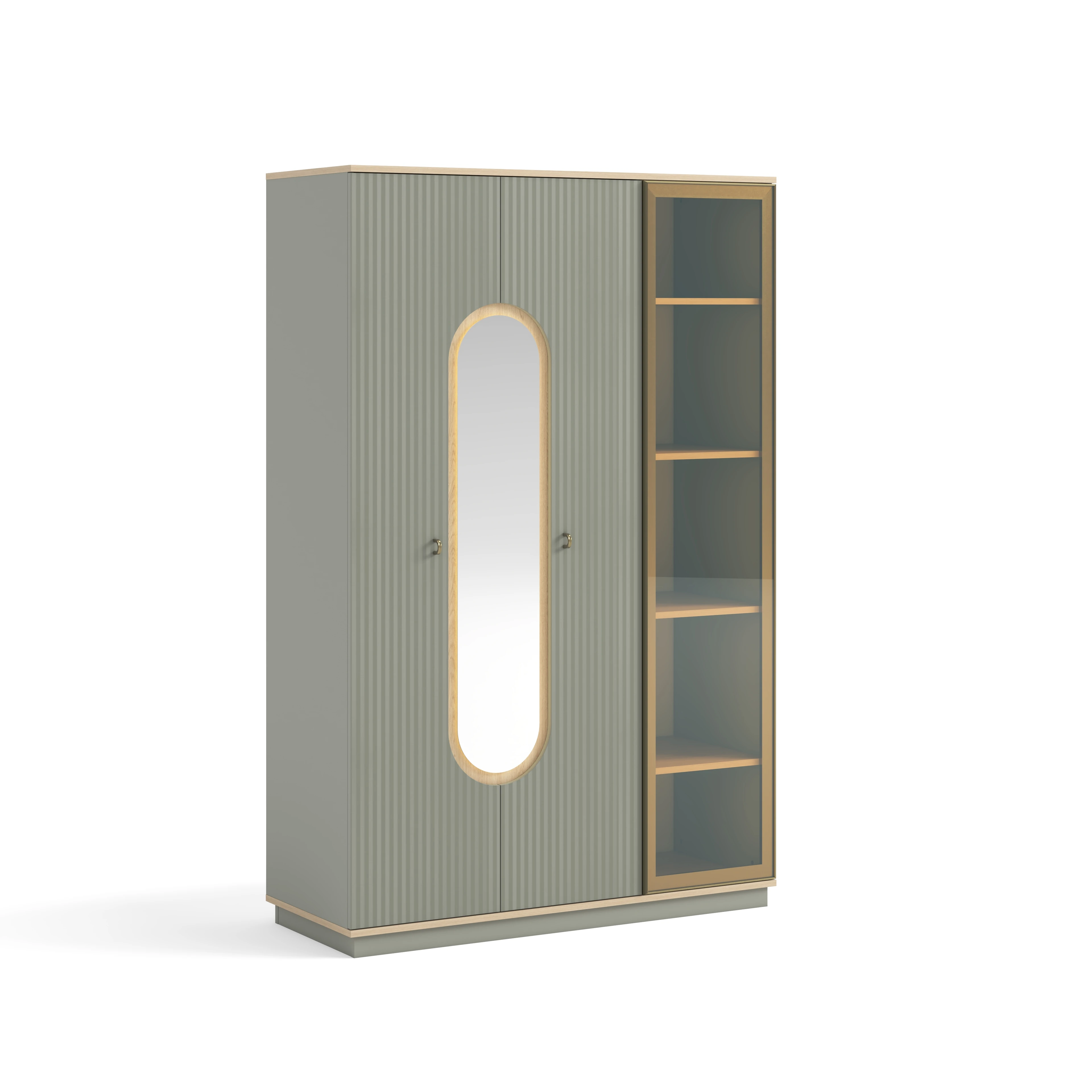 Mizu Genç Odası - 3'Lü Takım - Antrasit Ahşap - Piyano Genç Odası