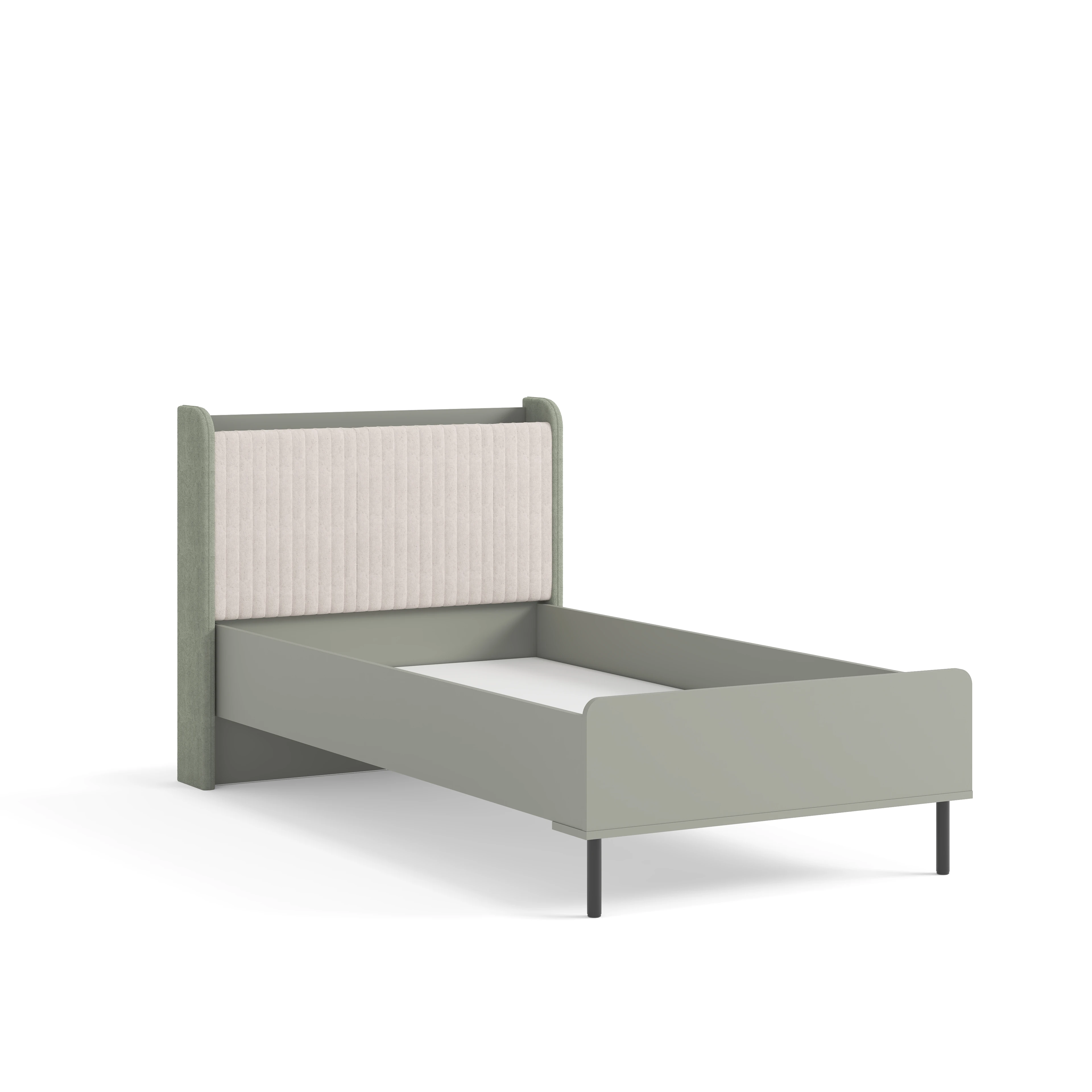 Petra Genç Odası - 3'lü Takım - Beyaz Antrasit - Piyano Genç Odası