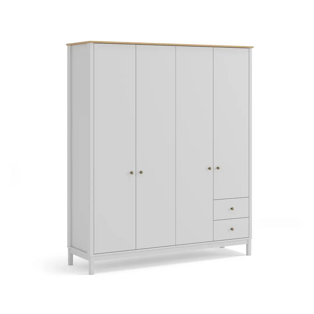 Etro Grey 4 Kapaklı Dolap 3