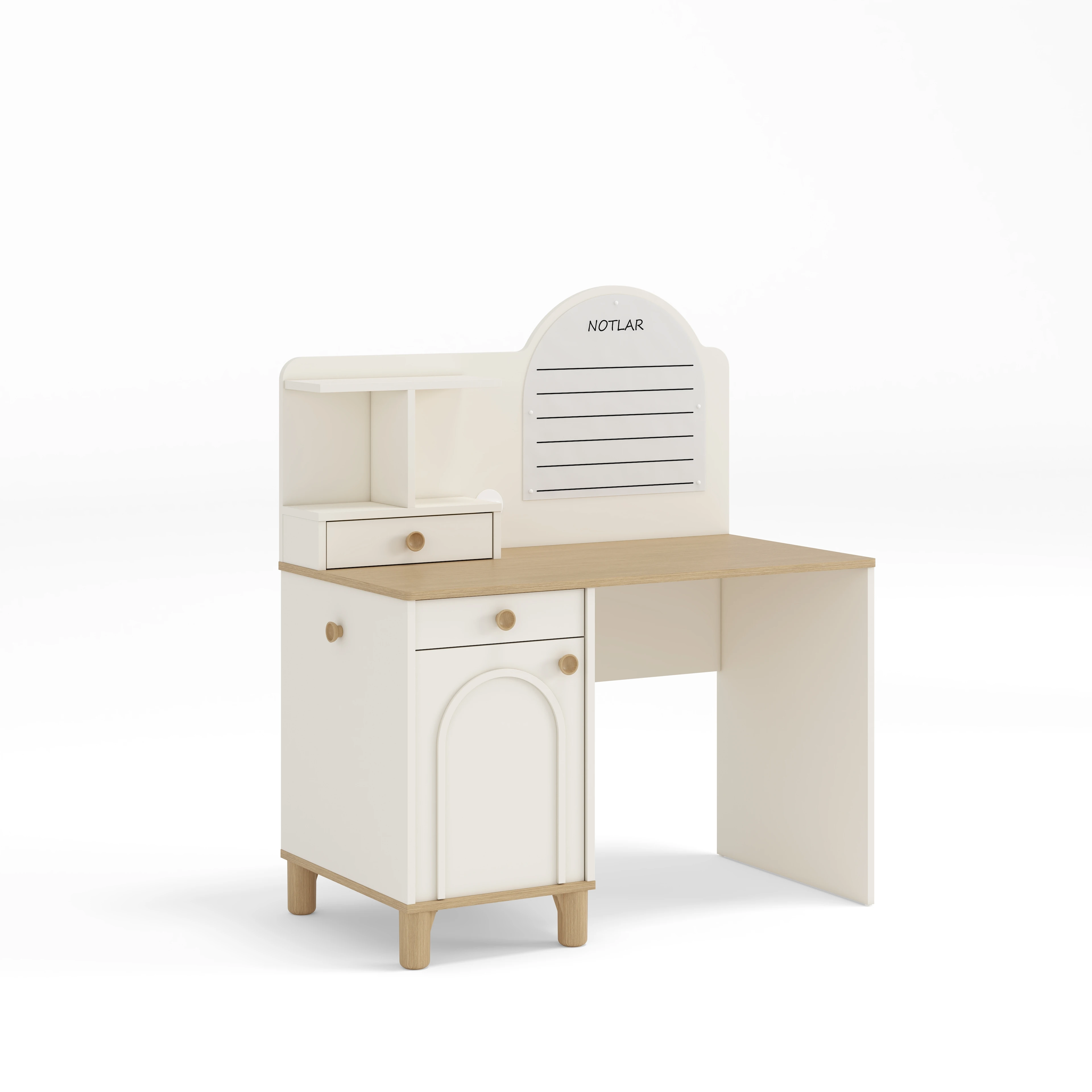 Bohem Genç Odası - Ahşap Krem - Piyano Genç Odası