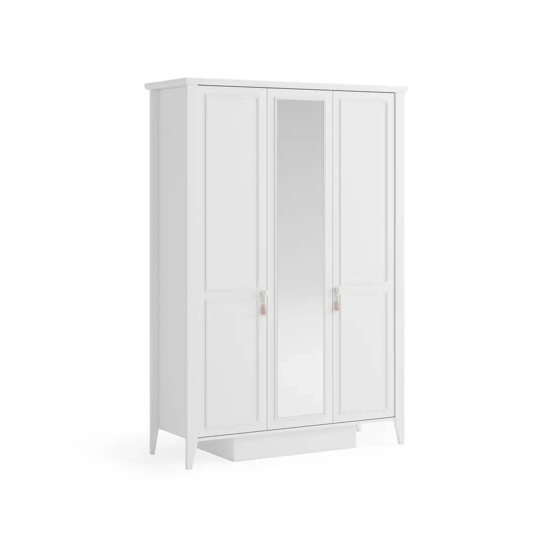 Siena White 3 Kapaklı Dolap 3