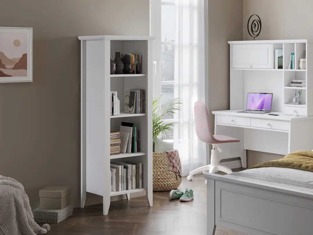 Siena White Kitaplık 2