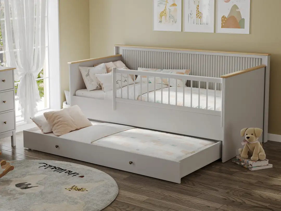 Etro Grey Montessori Karyola 90x200 2