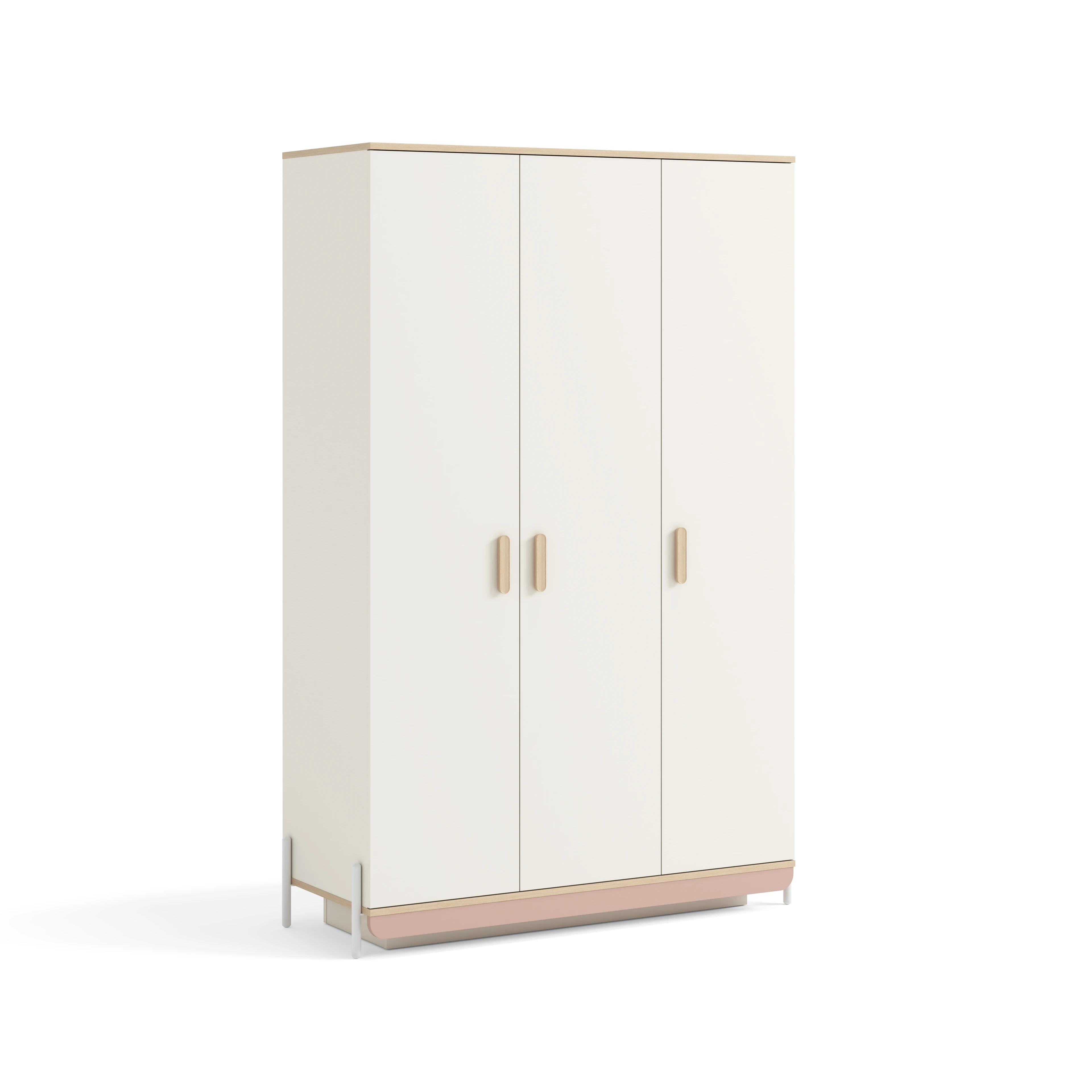 Bien 3 Kapaklı Dolap- Krem- Piyano Genç Odası