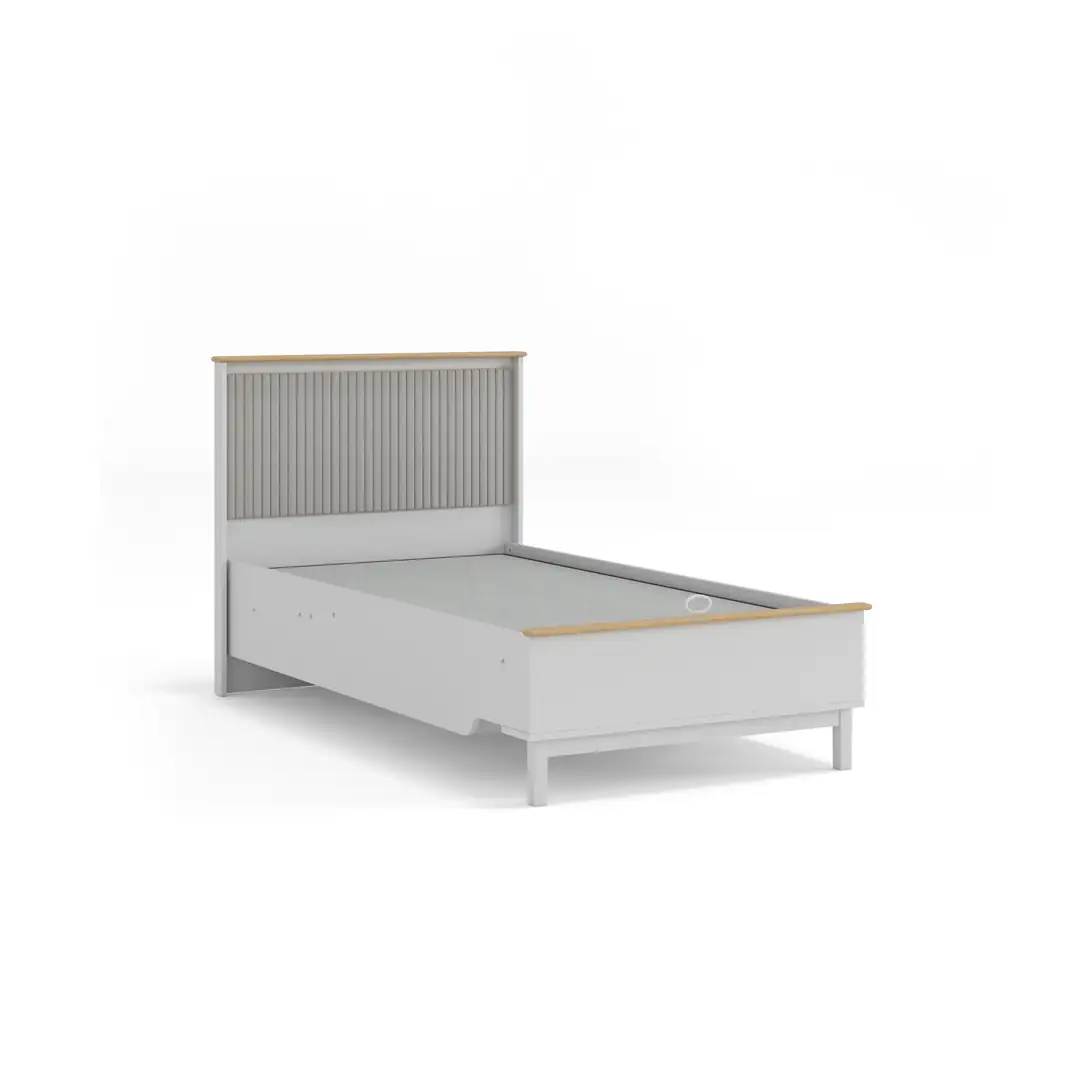 Etro Grey Başlıklı Baza 100X200