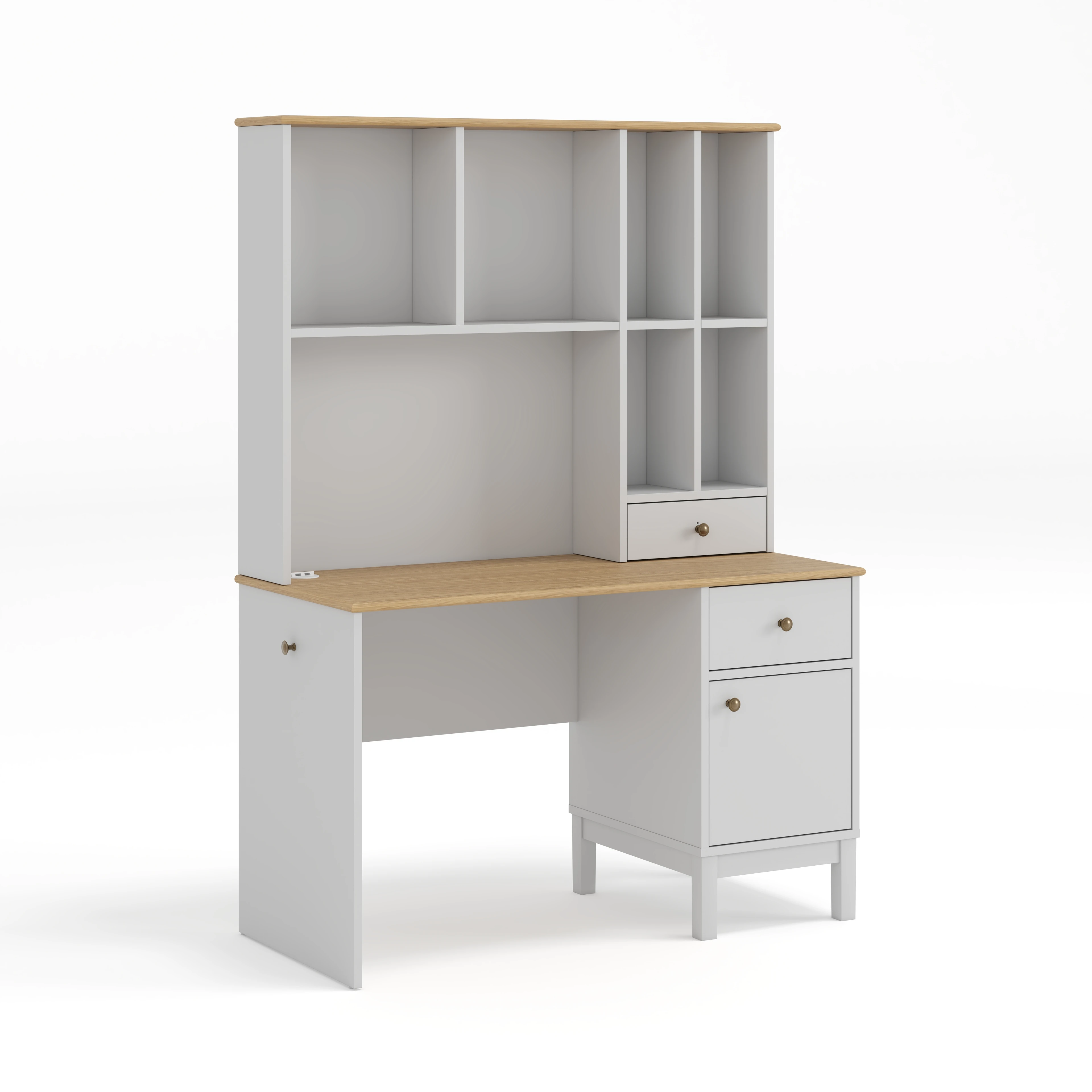 Etro Grey Çalışma Masası - Gri - Piyano Genç Odası