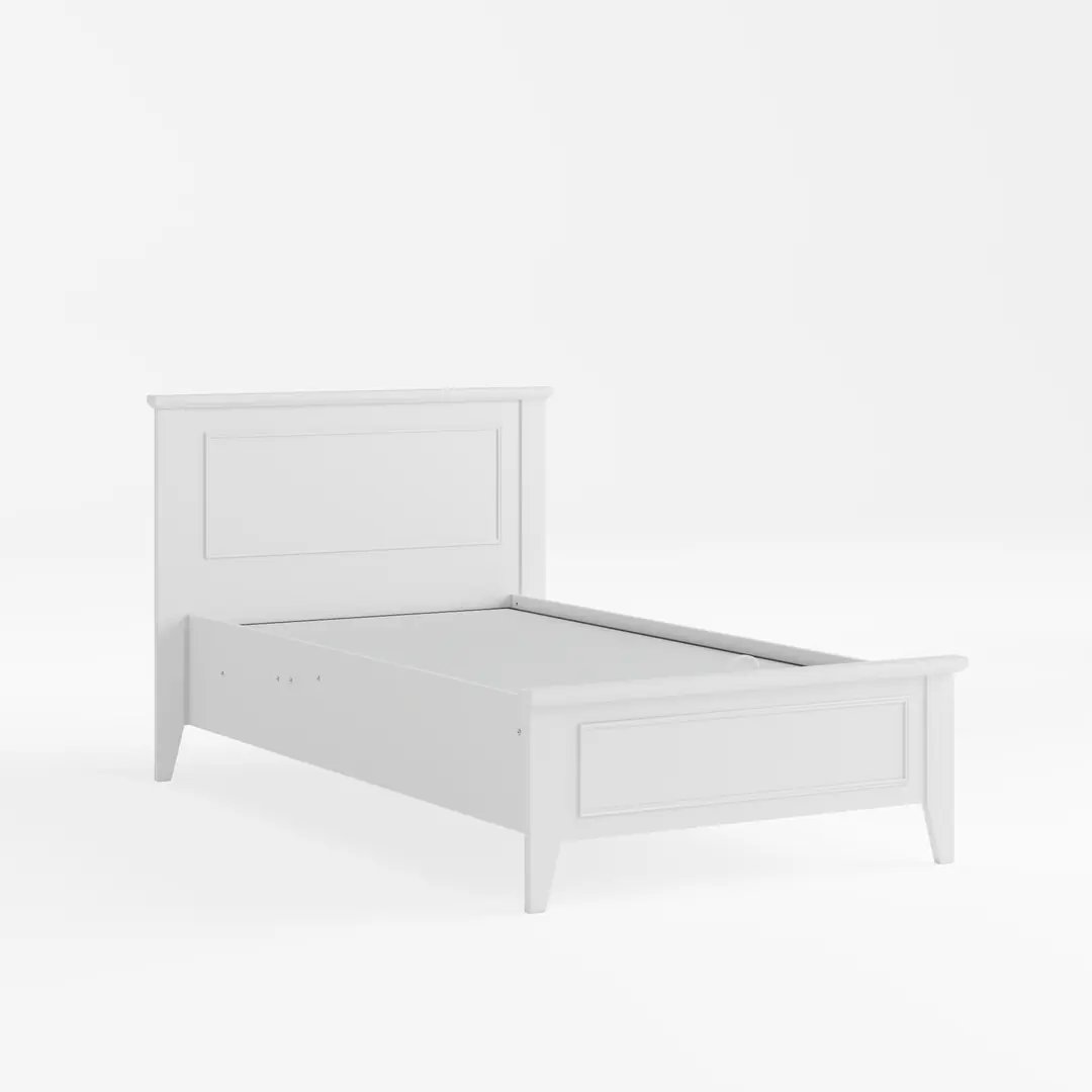 Siena White Başlıklı Baza 100x200 3