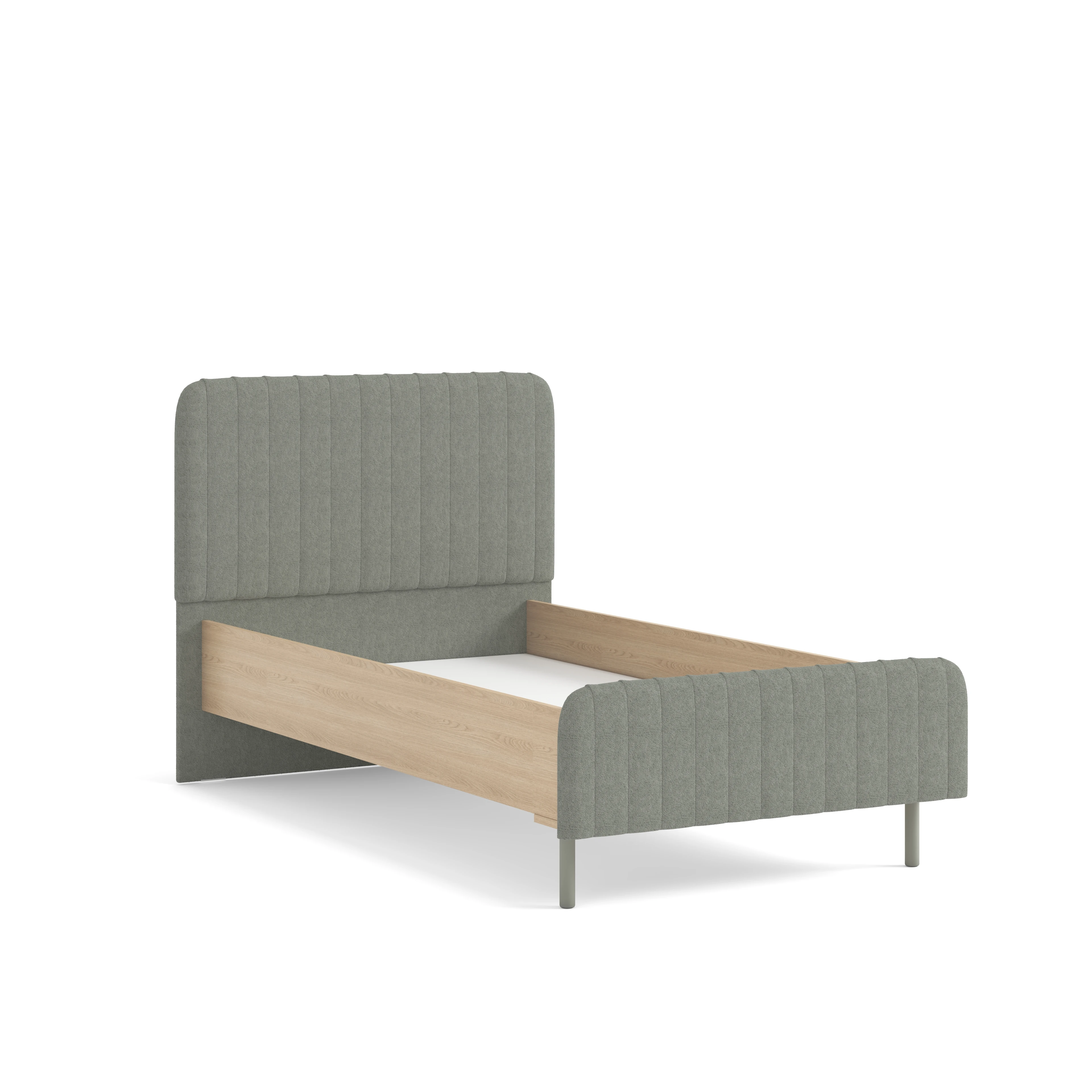 Mizu Genç Odası - 3'Lü Takım - Antrasit Ahşap - Piyano Genç Odası