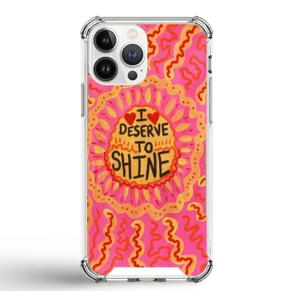Apple iPhone Silikon Kılıf - Shine Desen - 15 Pro