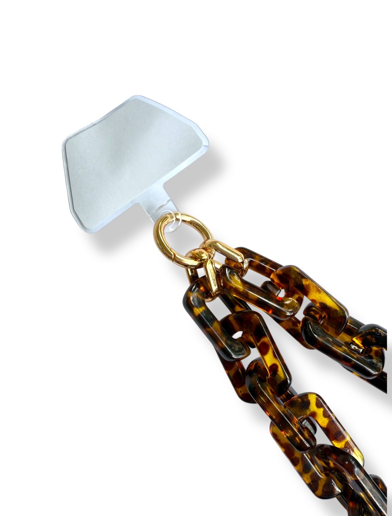leopar acrylic telefon askısı