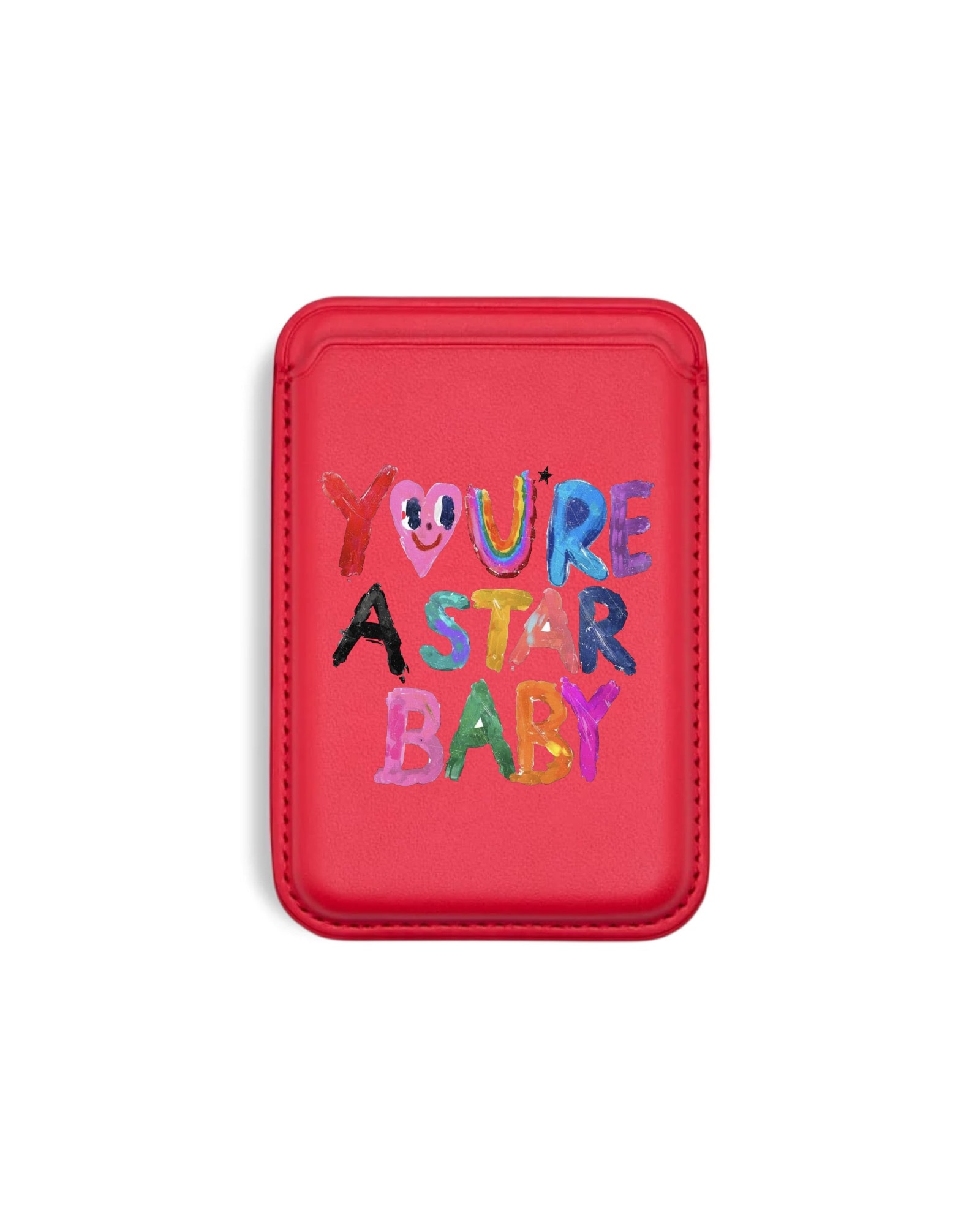 apple iphone magsafe cüzdan kartlık- you’re a star baby