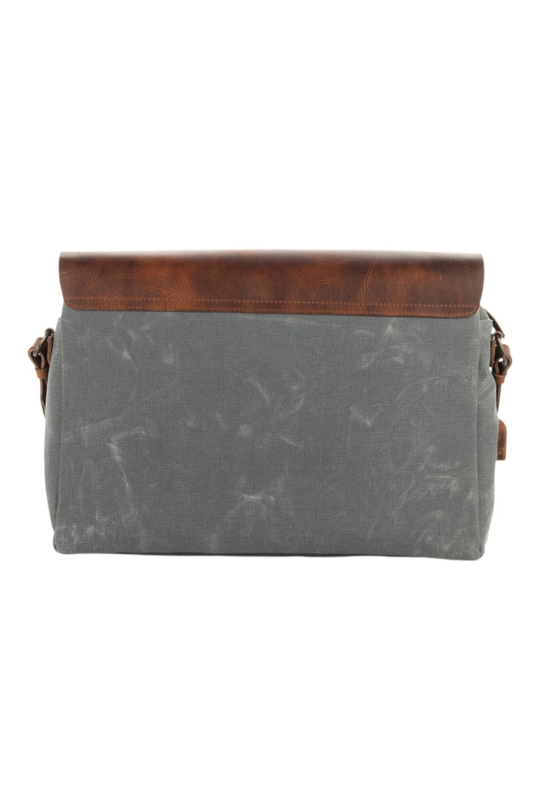 Babil Messenger Mumlu Kanvas Deri Postacı Çanta