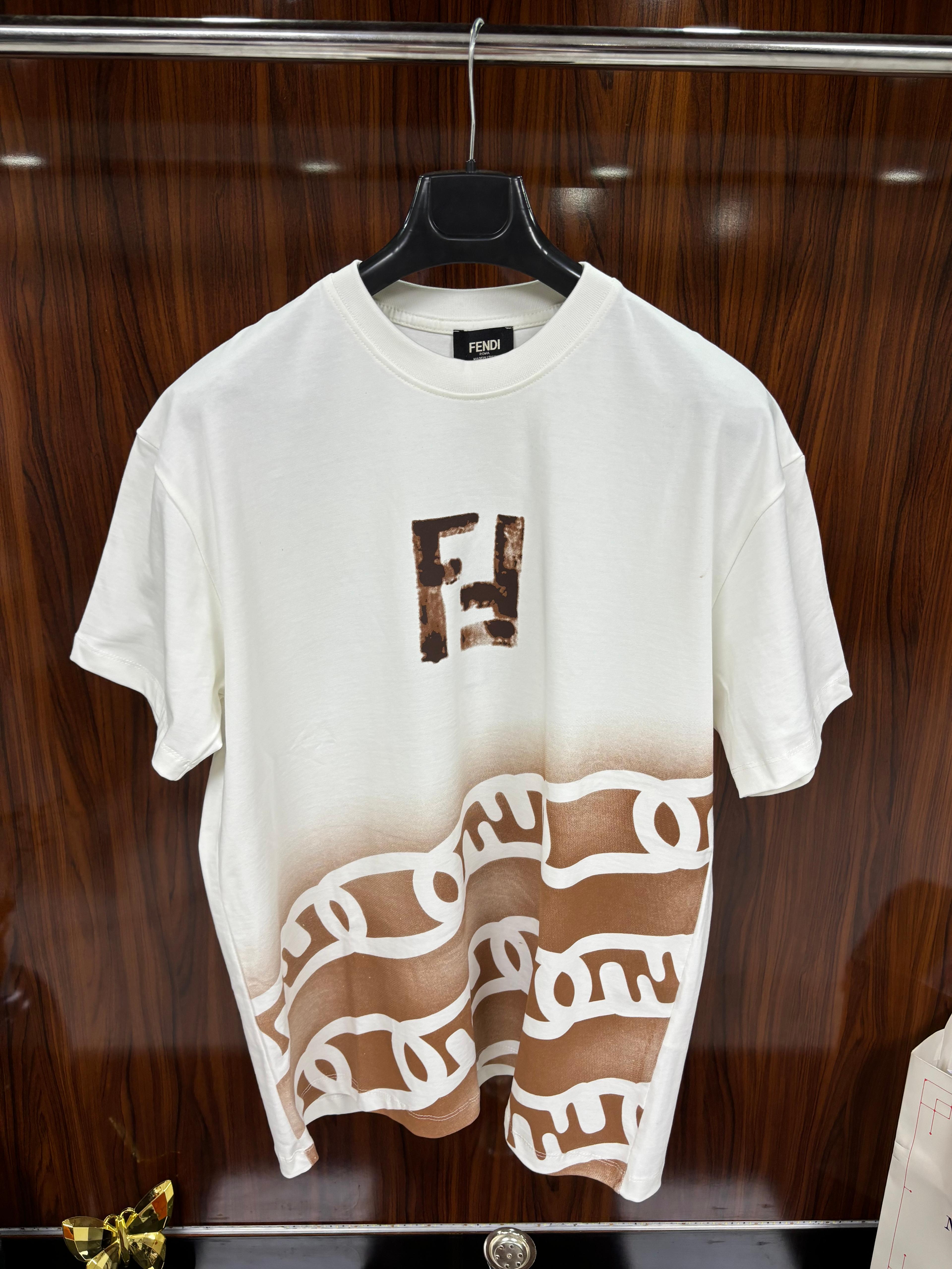 Fendi F-F Logo T-Shirt