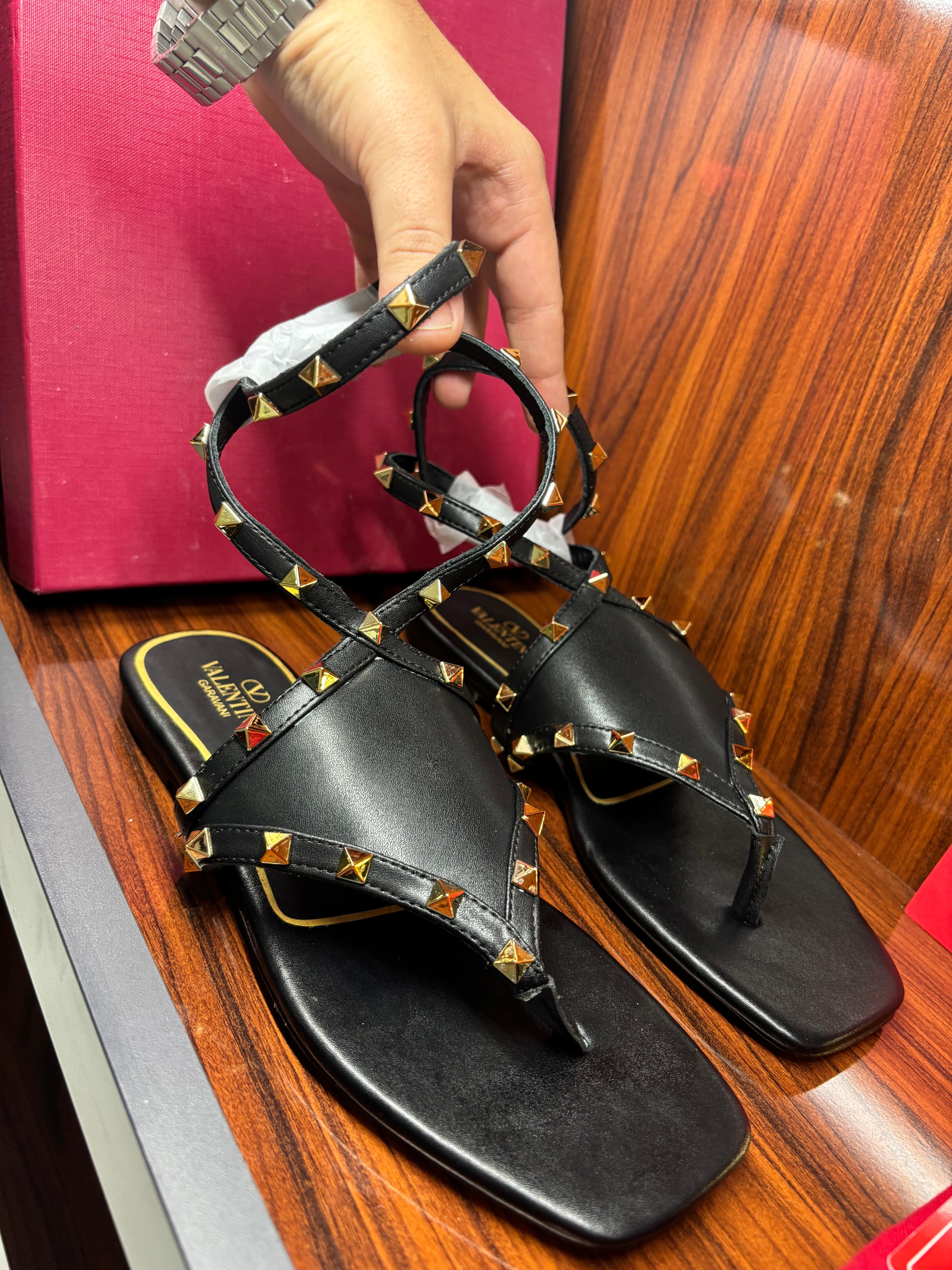 Valentino Garavani (Woman) RockStud caged sandals