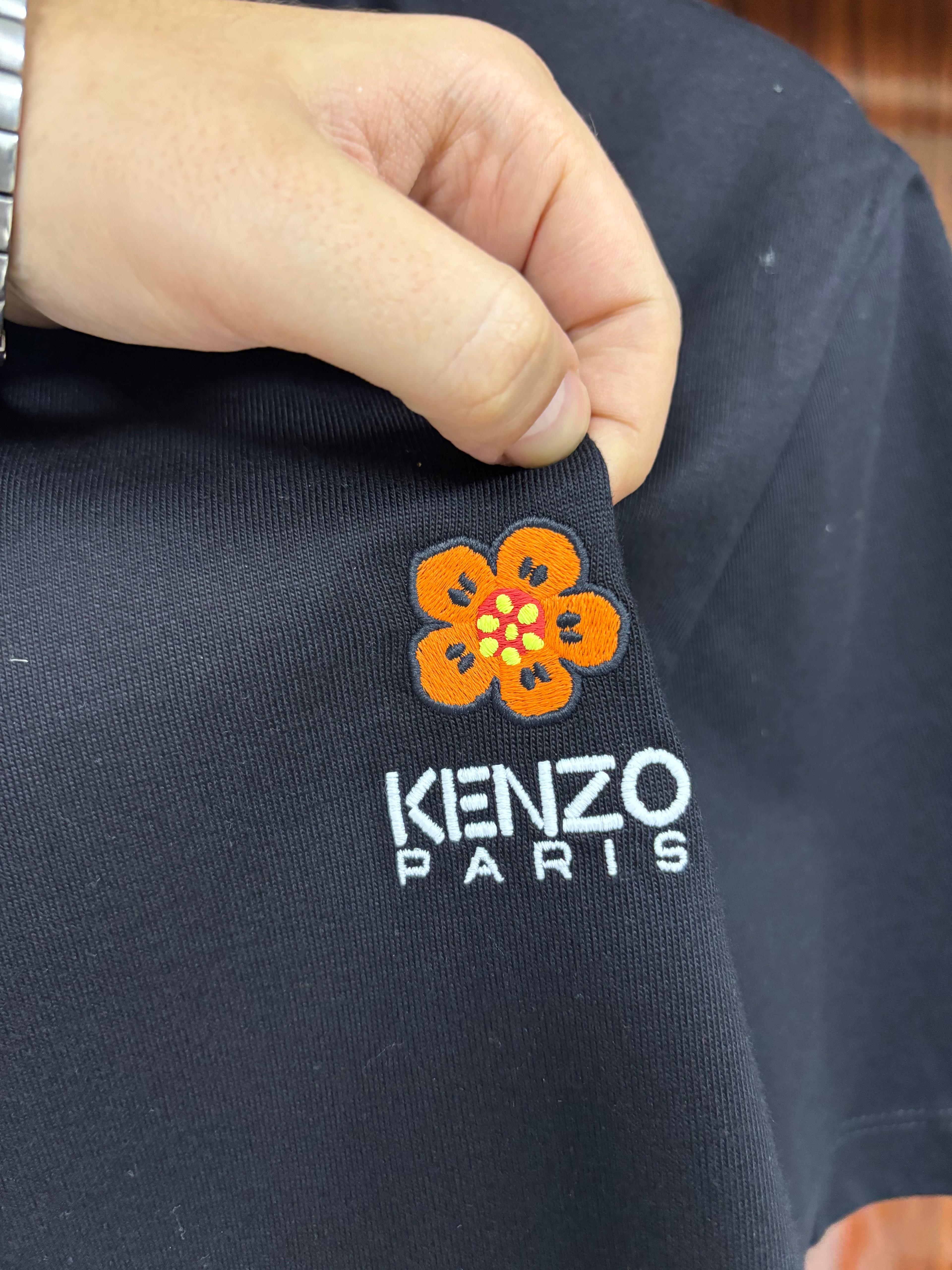 Kenzo Embroidery Logo T-Shirt