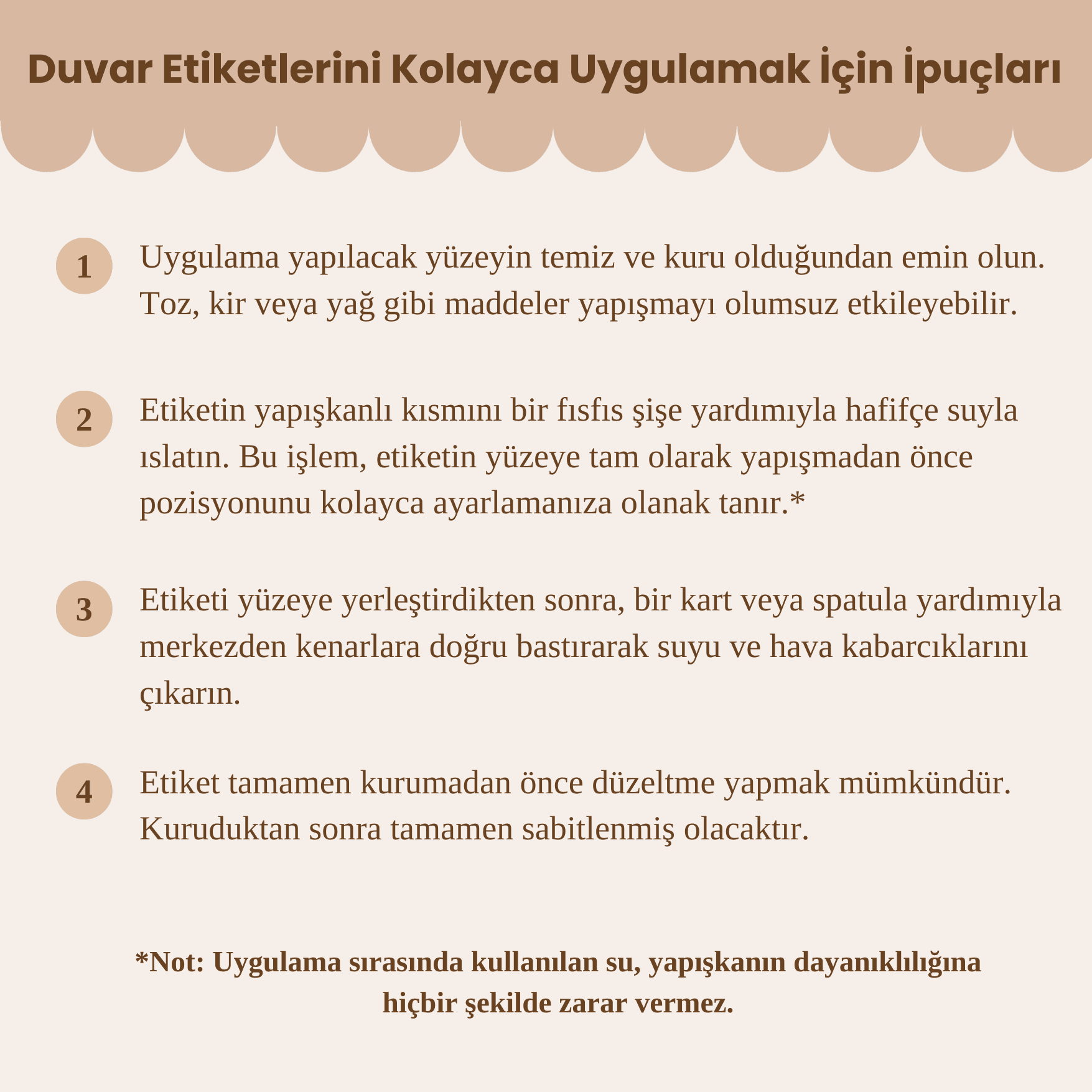 Panel Görünümlü Çizgili Duvar Etiketi - Koyu Yeşil