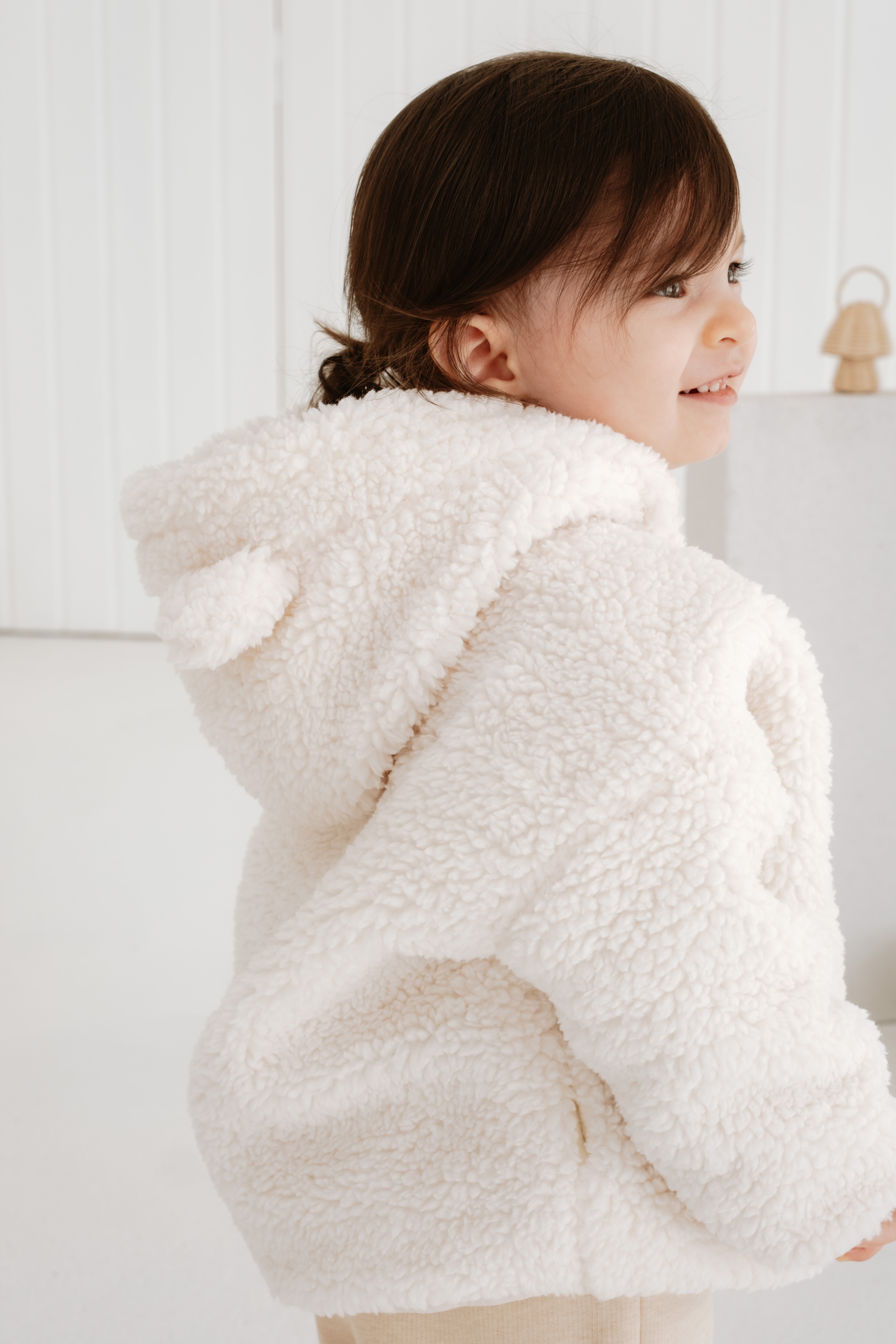 Kapüşonlu Teddy Mont