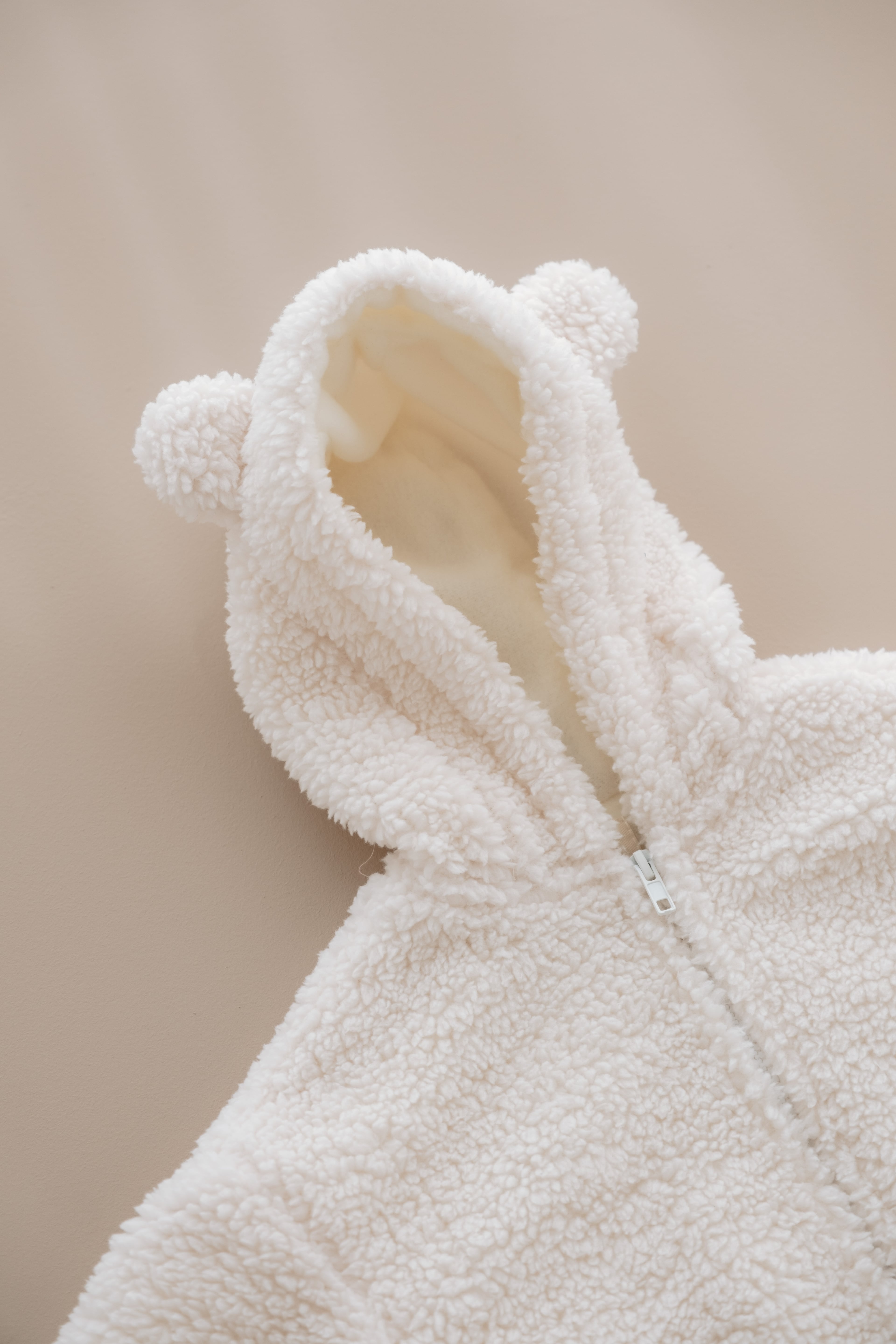 Kapüşonlu Teddy Mont