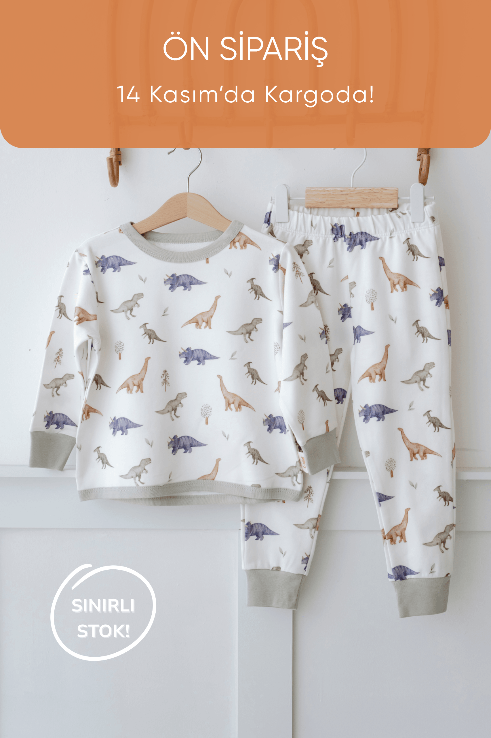 1.0 TOG Pijama Takımı - Dinosaurs
