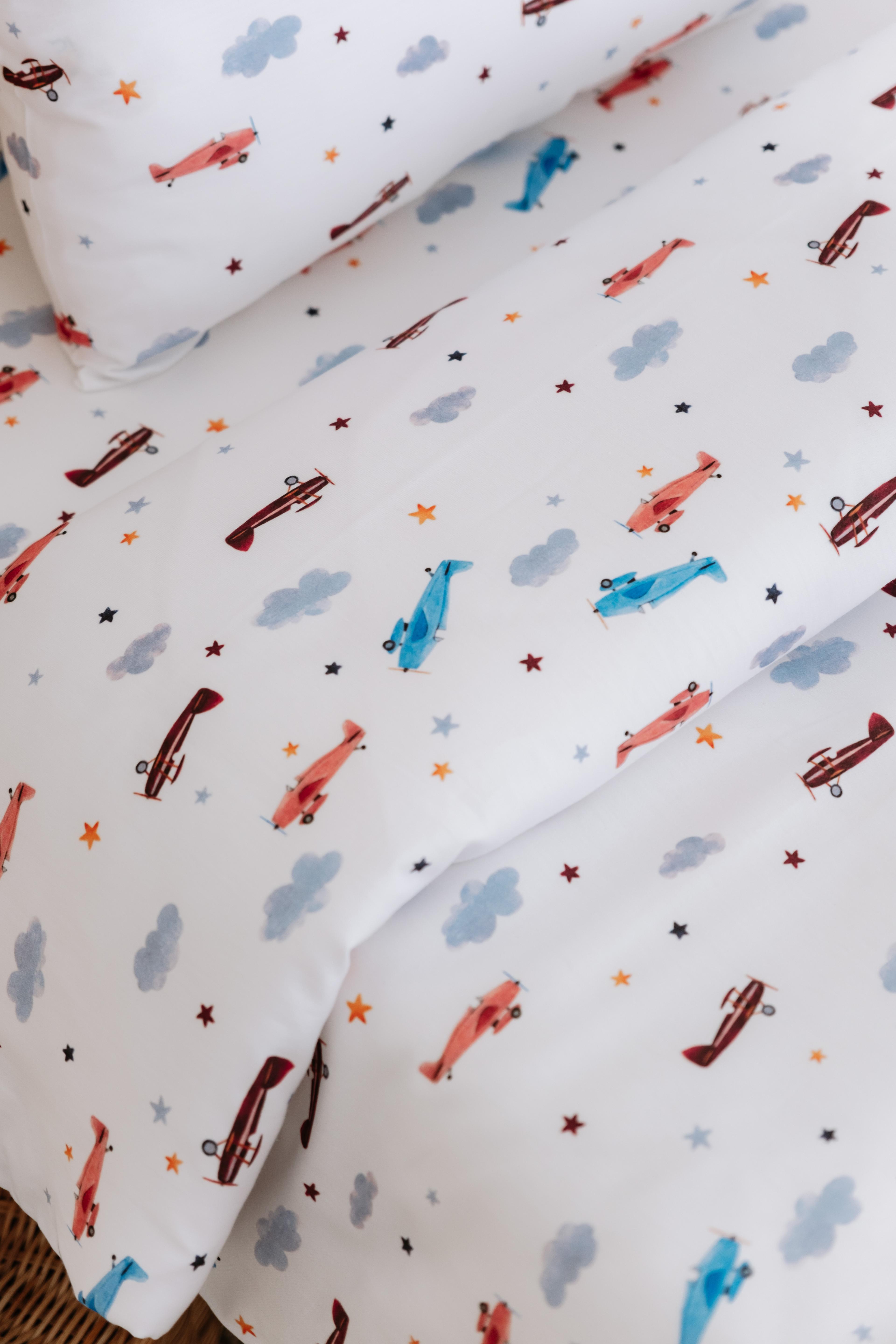 Montessori Nevresim Takımı - Airplanes