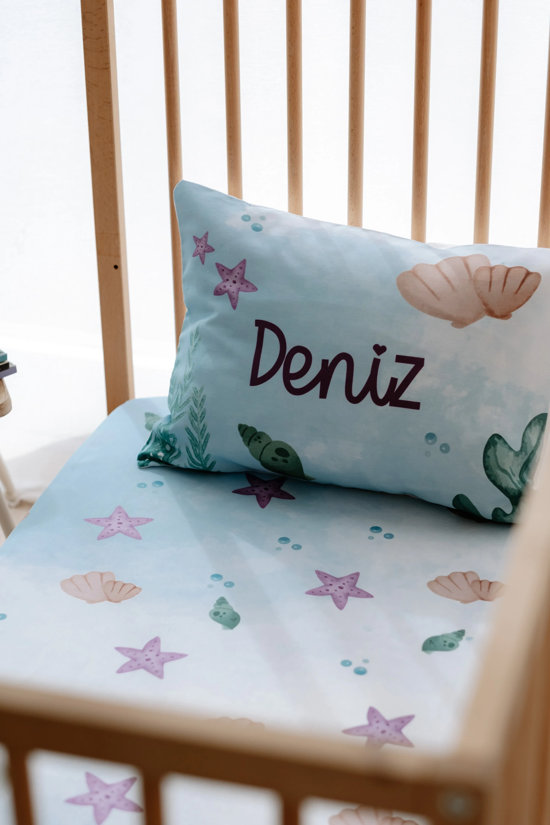 Lastikli Çarşaf Takımı - Little Mermaid