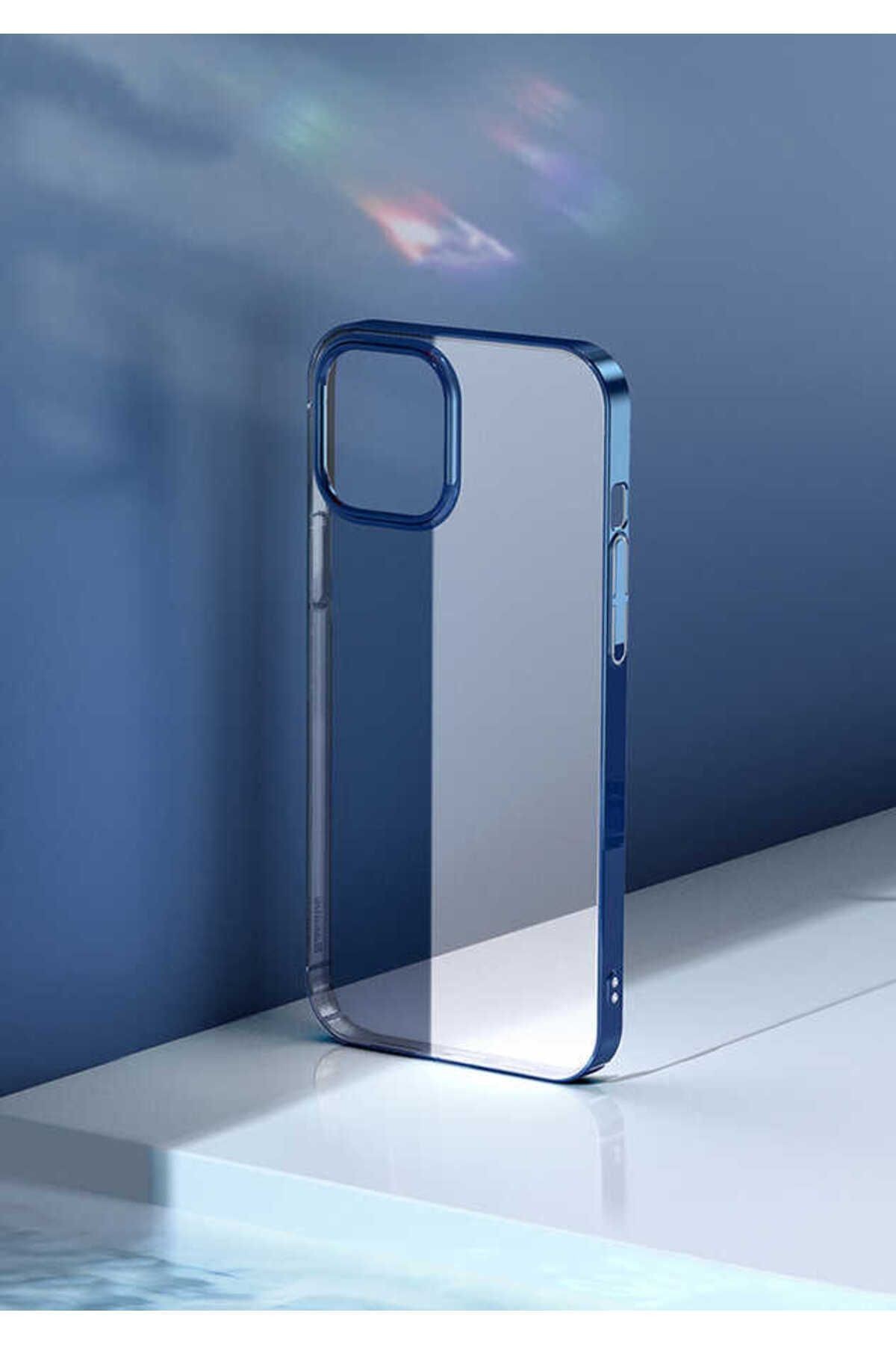iPhone 12 Pro Max Uyumlu Zore Pixel Kılıf-Gold