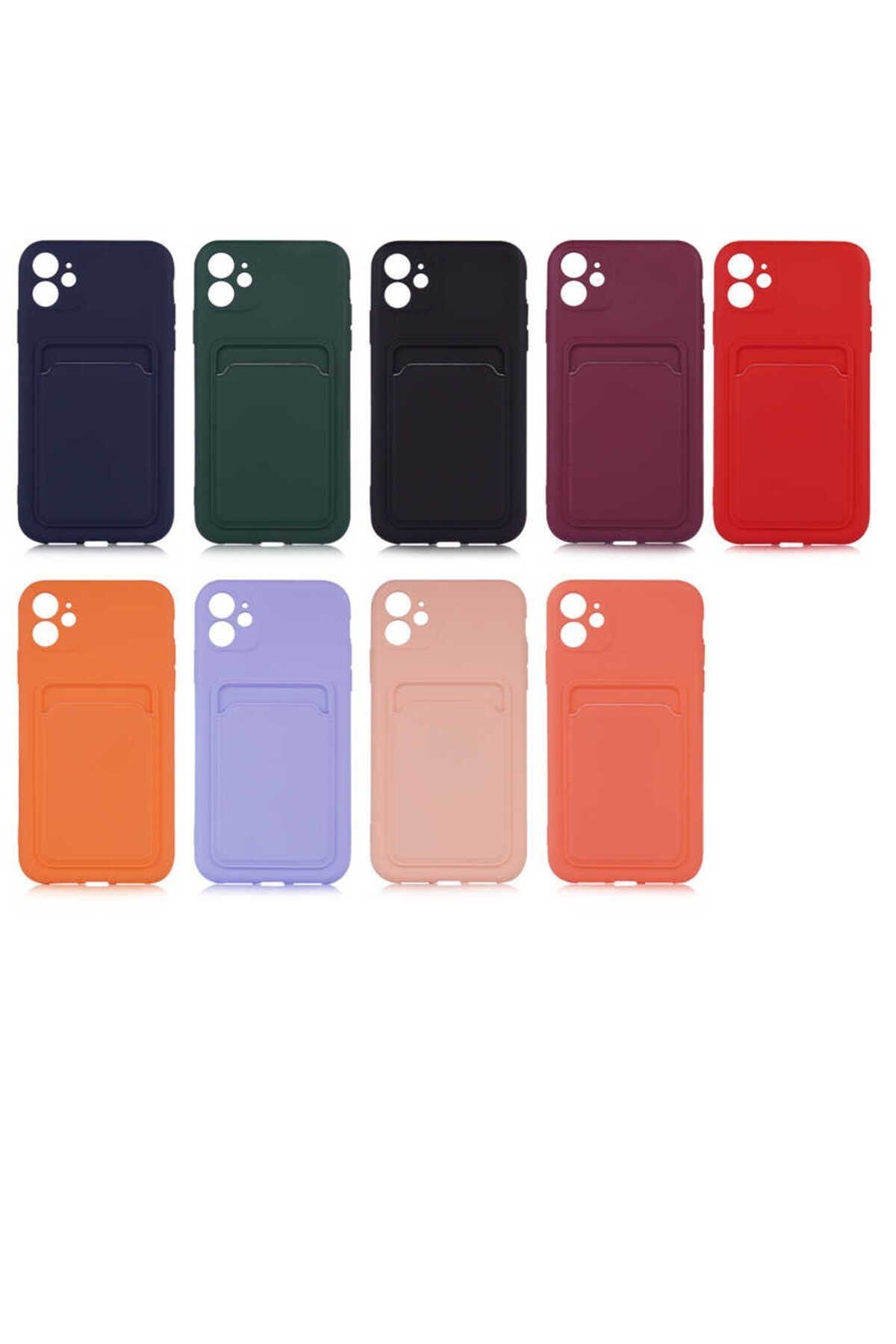 iPhone 11 Uyumlu  Ofix Kılıf-Koyu Turuncu