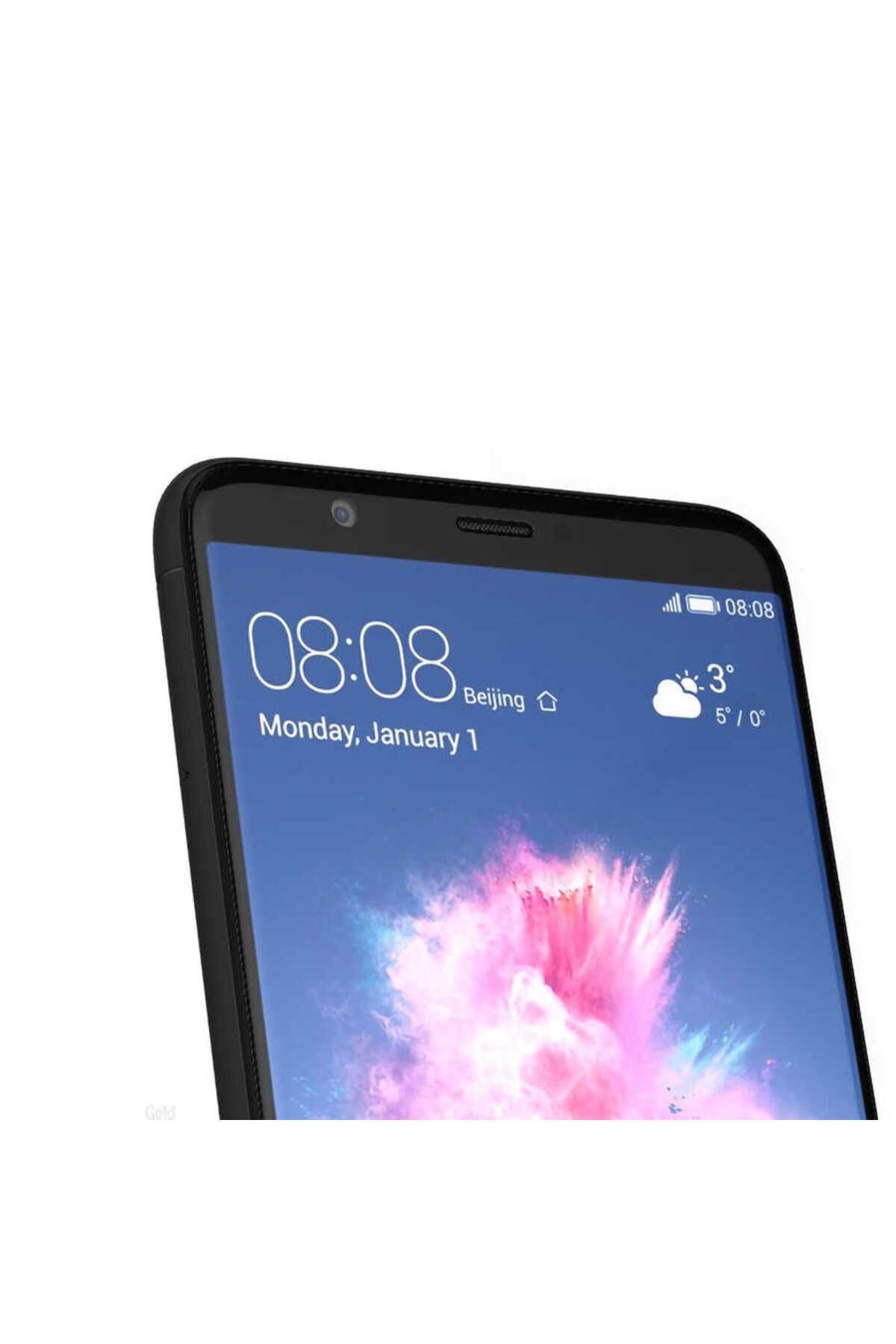 Huawei P Smart Uyumlu Davin 5D Cam Zore Ekran Koruyucu