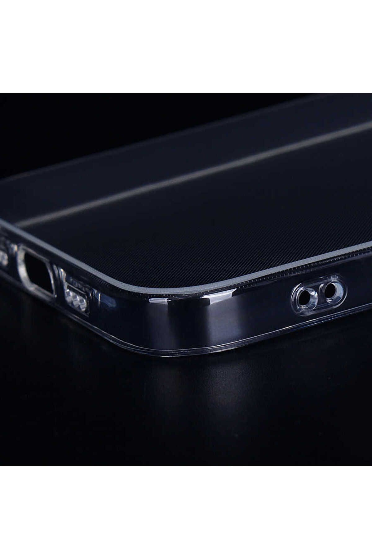 iPhone 12 Mini Uyumlu Zore İmax Silikon-Siyah
